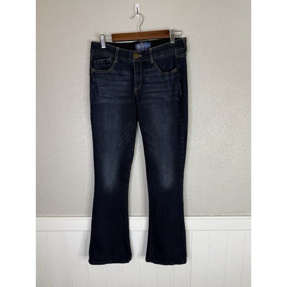 Democracy Women's Size 8 (30x29) Ab Solution Boot Cut Stretch Bootcut Jeans - Picture 1 of 10